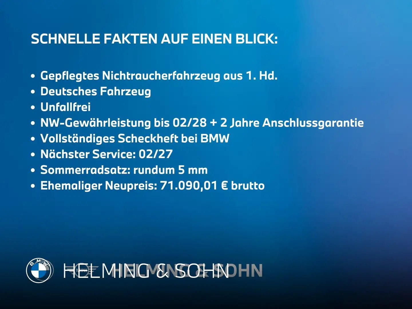 BMW iX2 xDrive30 M-Sport Head-Up HK HiFi AHK Massage uvm. Weiß - 2