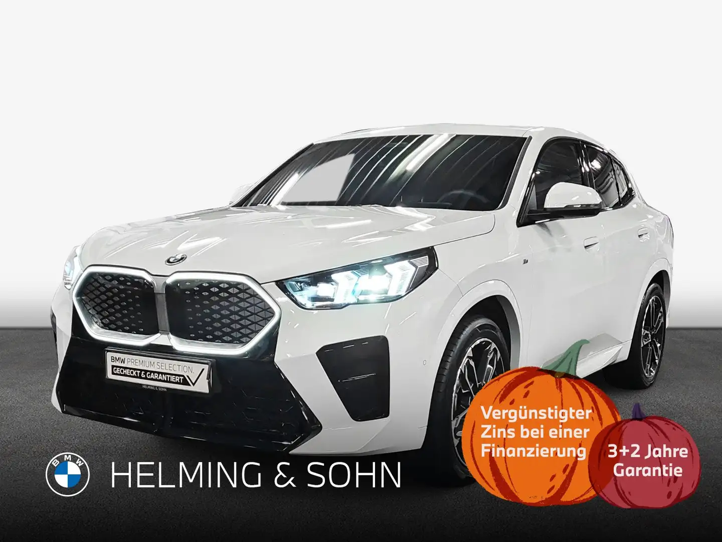 BMW iX2 xDrive30 M-Sport Head-Up HK HiFi AHK Massage uvm. Weiß - 1