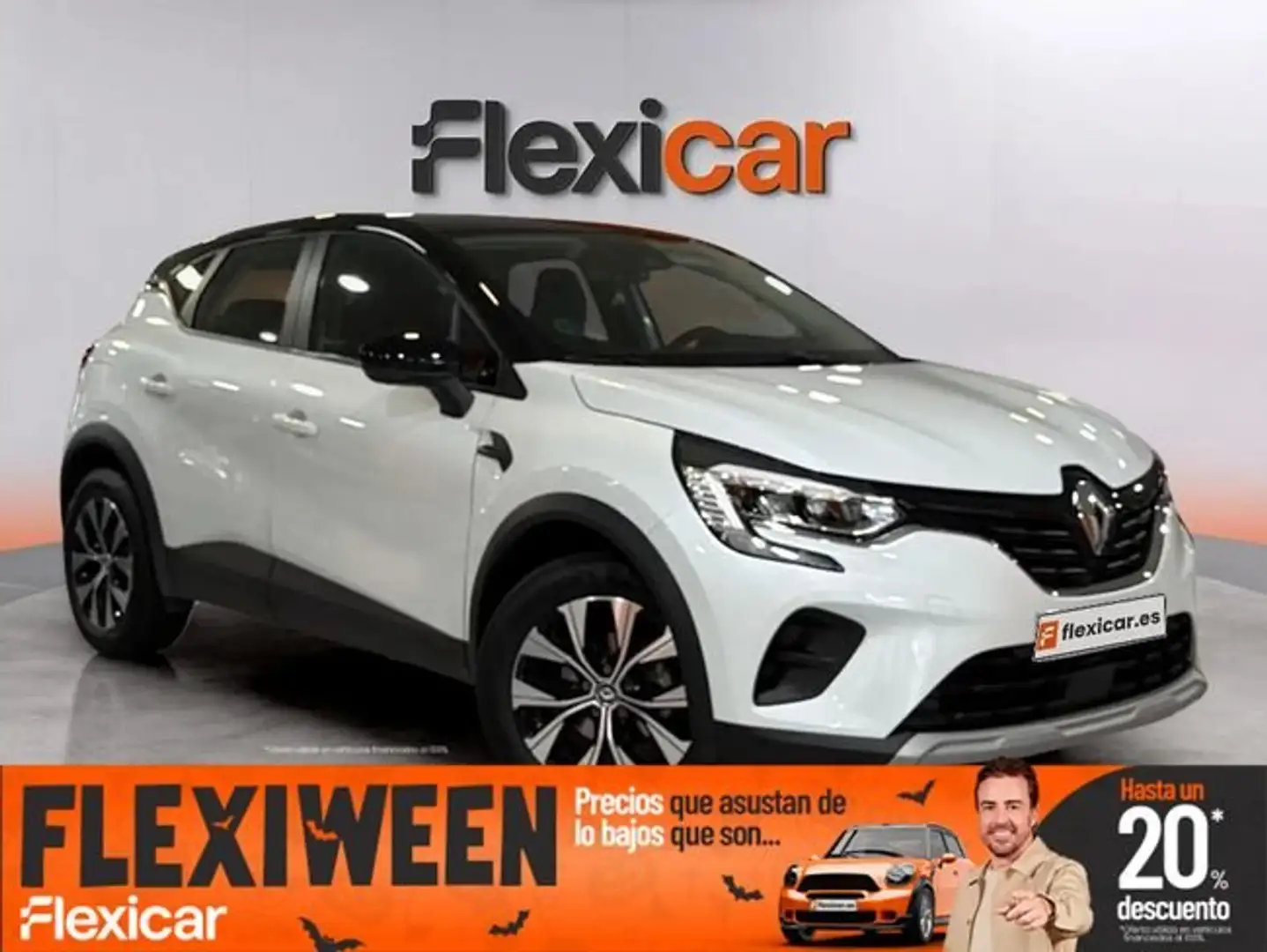 Renault Captur TCe Equilibre 74kW GLP Blanco - 1