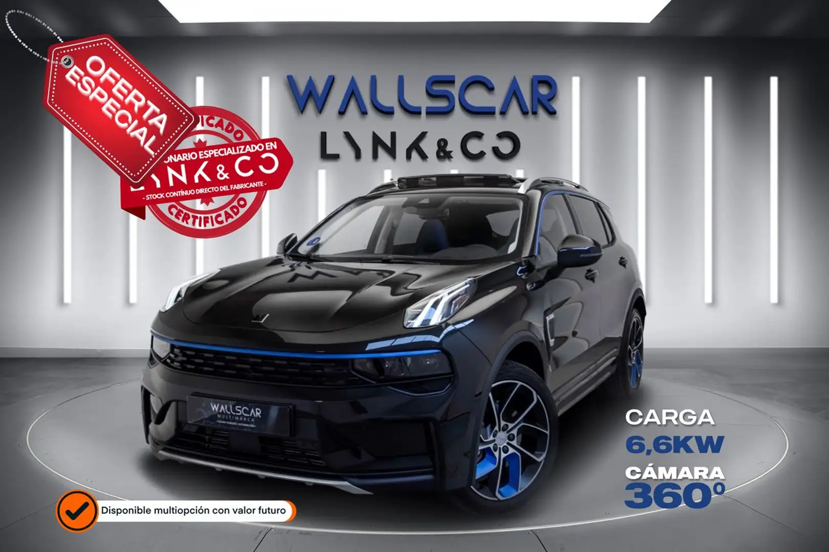 Lynk & Co 01 1 1.5 PHEV 6.6kW Noir - 1