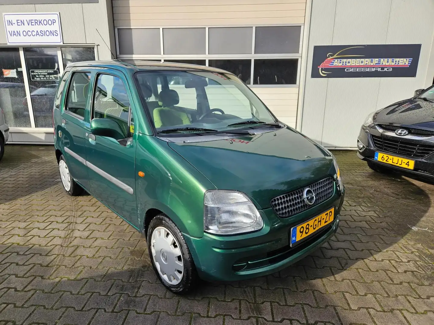Opel Agila 1.2-16V Comfort Зелений - 2