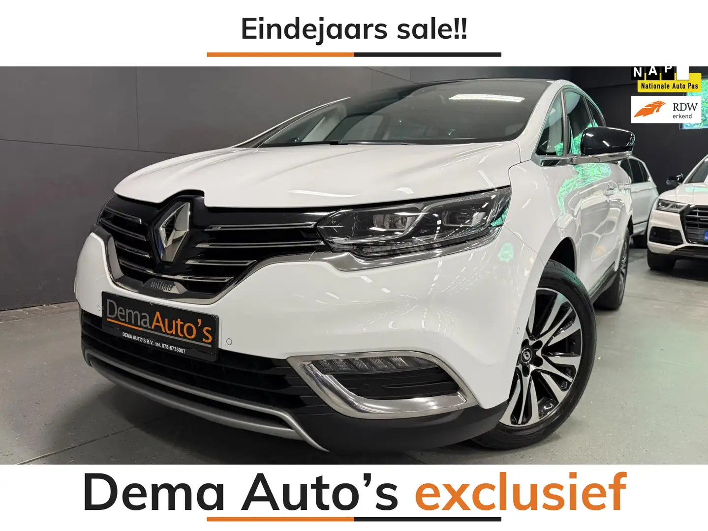 Renault Espace 1.6 TCe Initiale Paris 4 CONTROL PANO/CAM/LEDER/DA Wit - 1
