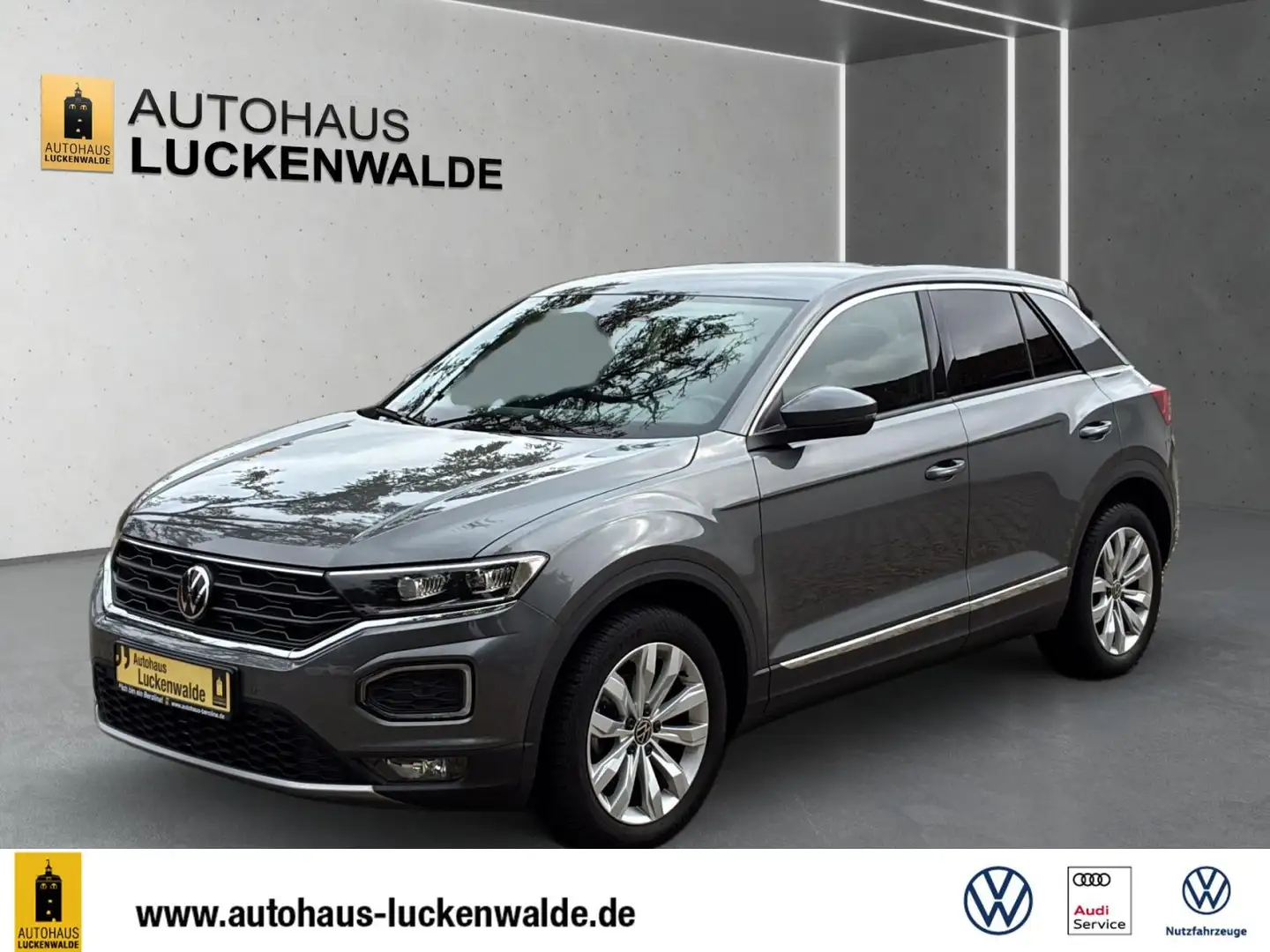 Volkswagen T-Roc 1.5 TSI Sport DSG *ACC*BEATS*LED*PDC*SHZ* Gris - 2