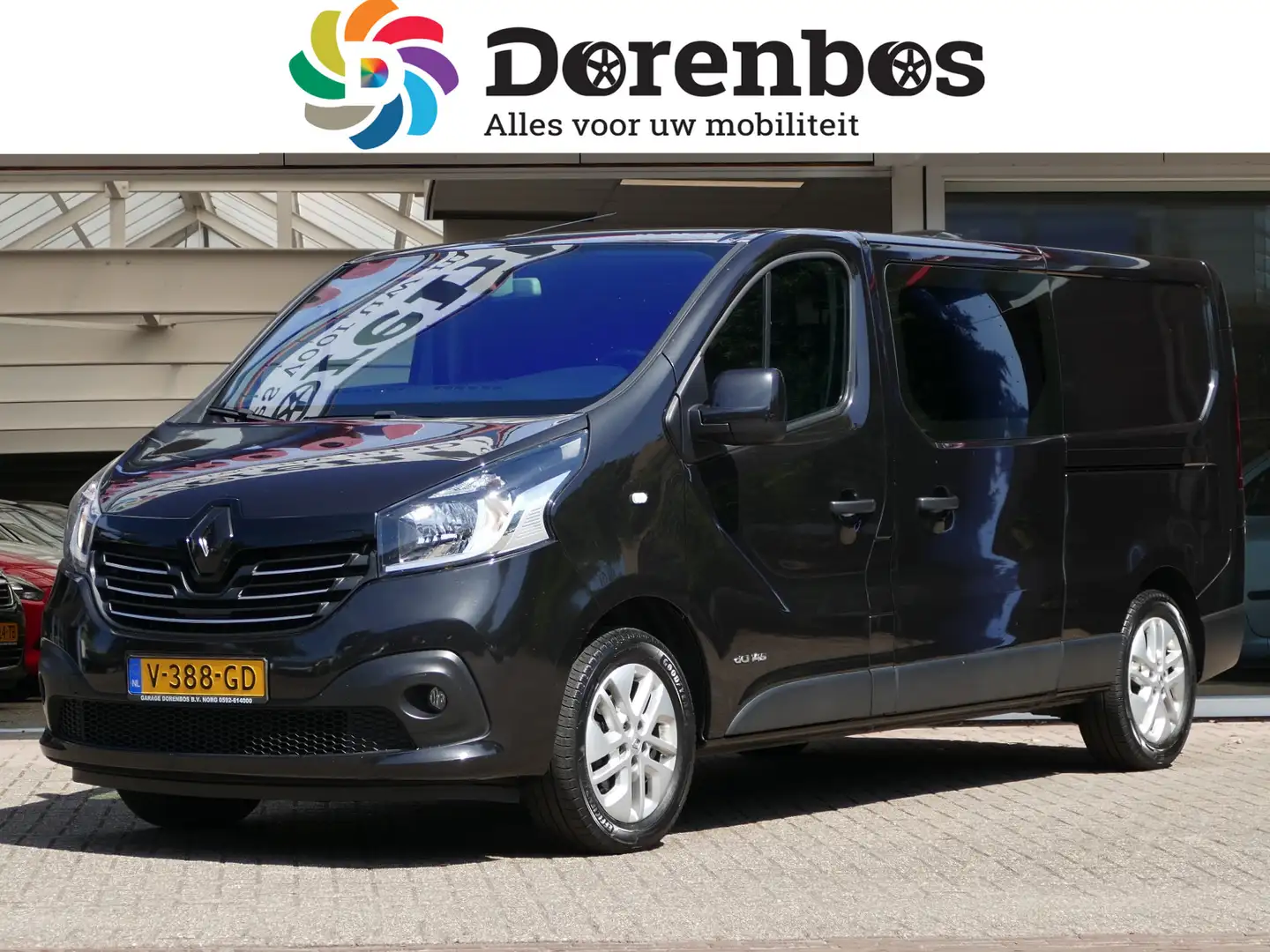 Renault Trafic 1.6 dCi T29 L2H1 DC Luxe 145pk | 2x schuifdeur | c Noir - 1
