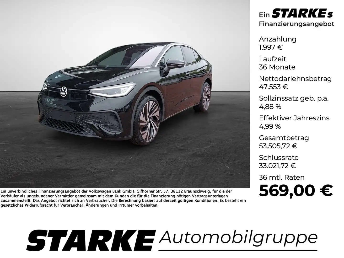 Volkswagen ID.5 Pro Schwarz - 1