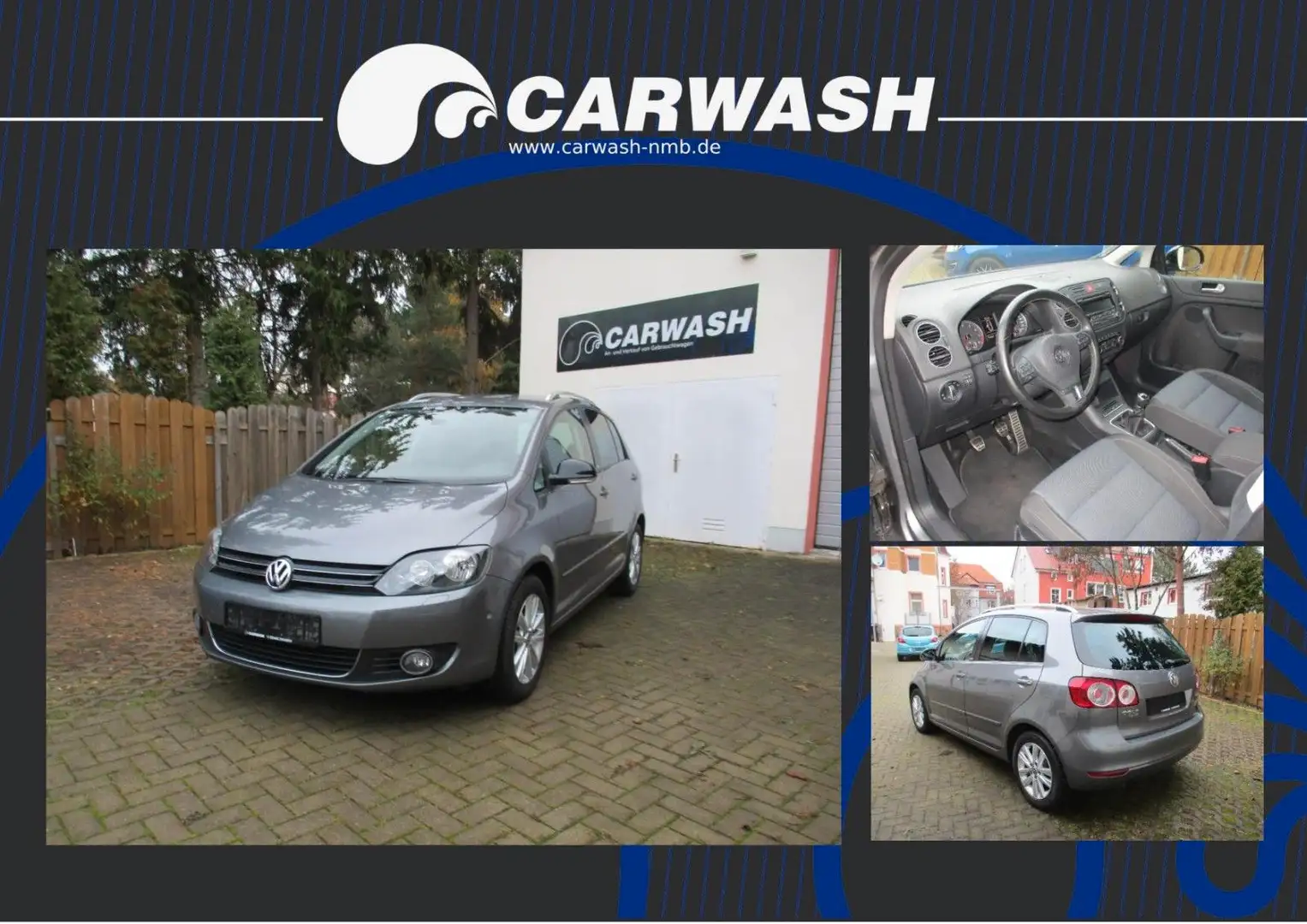 Volkswagen Golf Plus VI Style / Klima / TÜV Neu Grau - 1