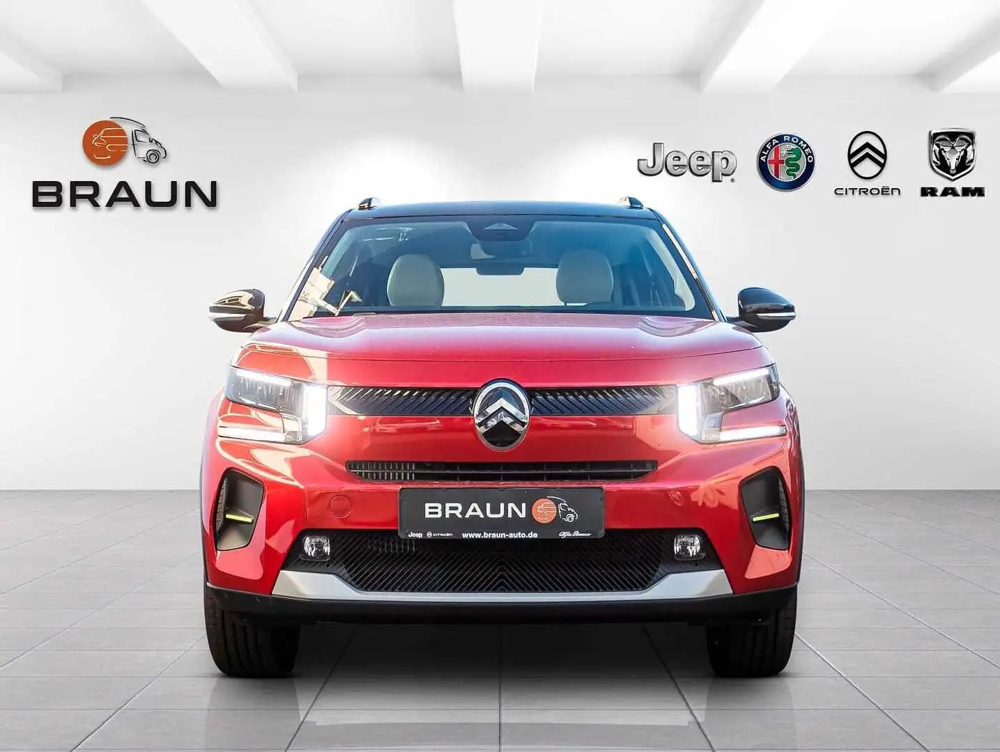 Citroen C3 Hybrid 110 ë-DCS6 PLUS / Winterpaket Rood - 2