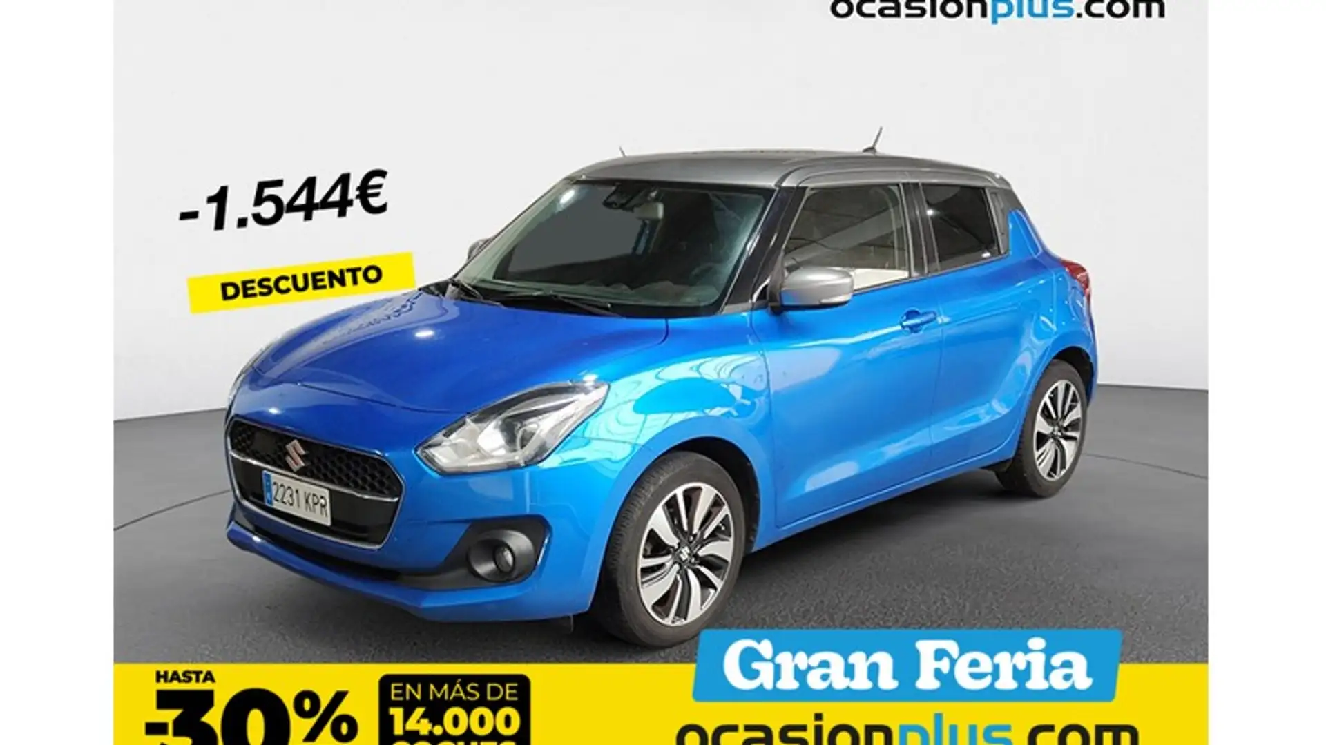 Suzuki Swift 1.0 GLX SHVS EVAP Azul - 1