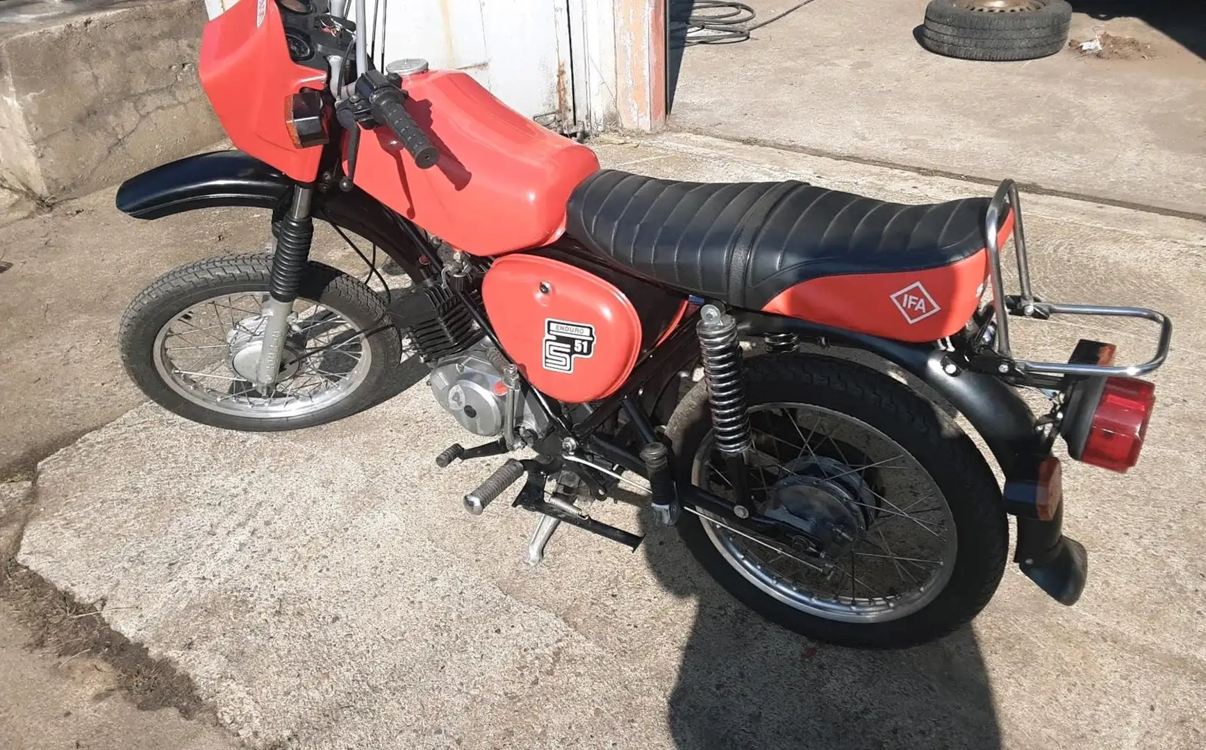 Simson S 51 Červená - 2