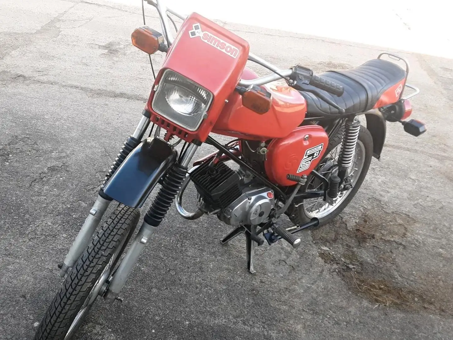Simson S 51 Červená - 1