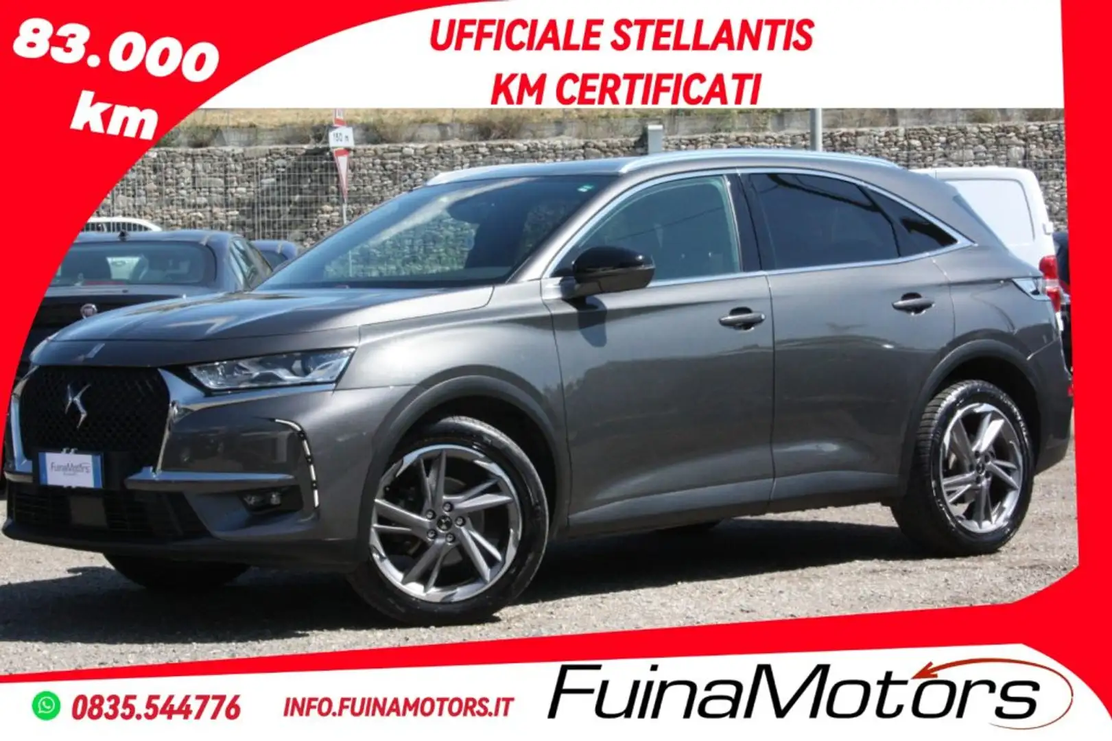 DS Automobiles DS 7 Crossback BlueHDi 130 aut. Crossback Business Gris - 1