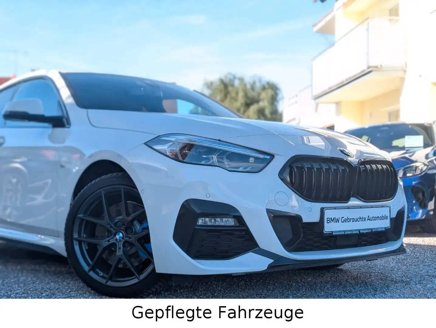 BMW 220i Gran Coupé M-Sport ACC Head-Up elSitze*TOP* Blanc - 2