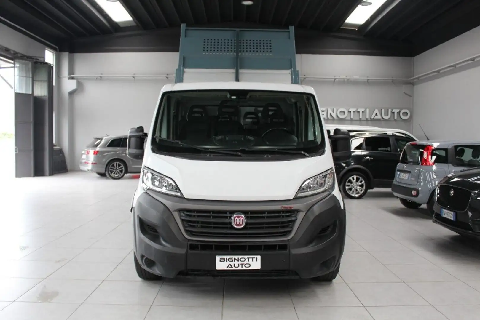 Fiat Ducato 35 2.3 MJT 180CV PLM-Maxi-RIBALTABILE-7 POSTI Blanc - 2