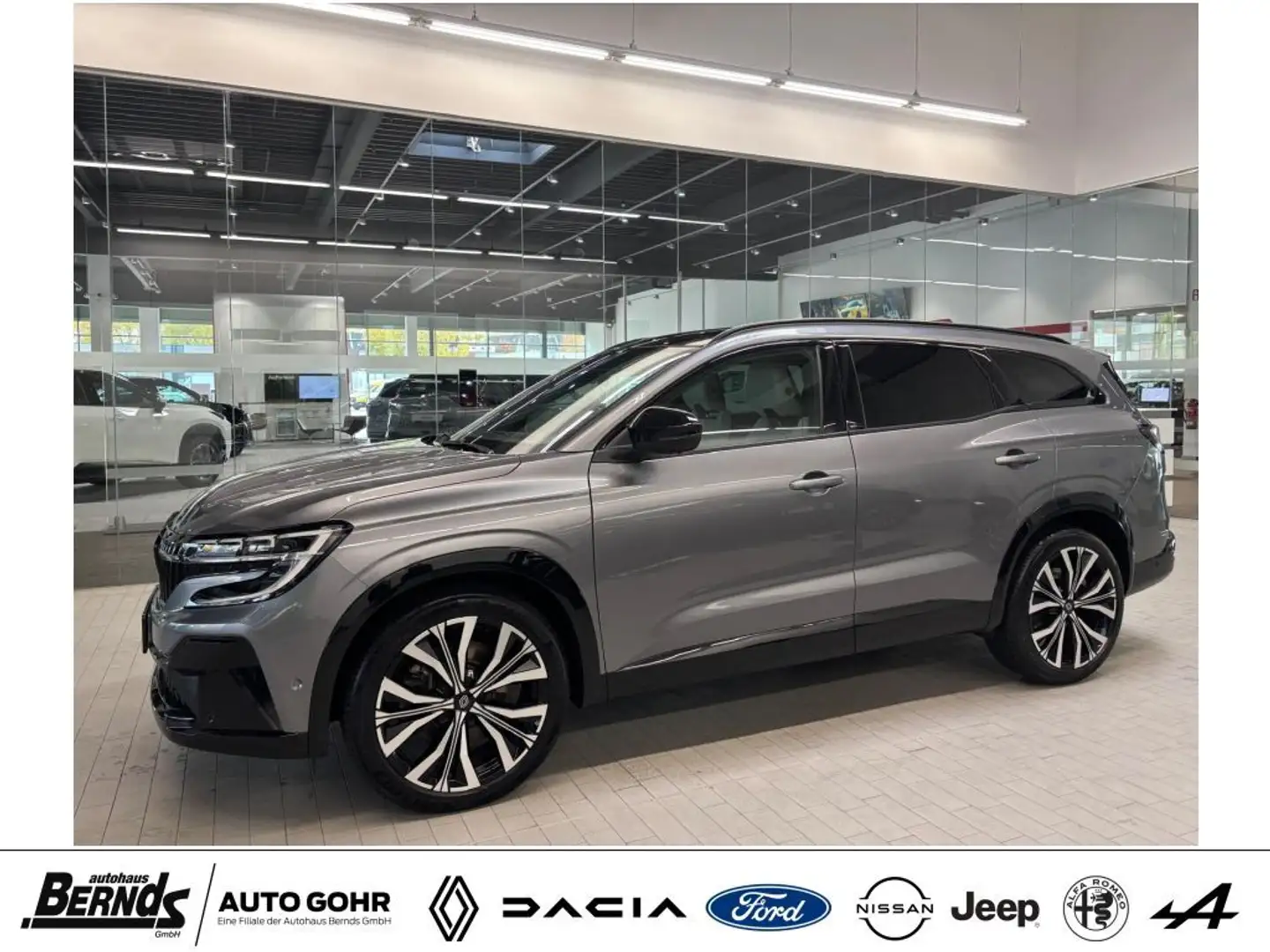 Renault Espace E-TECH Full Hybrid 200 Iconic AUTOMATIK NAVI PDC Gris - 1
