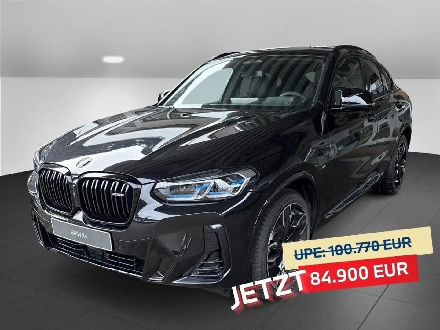 BMW X4 M 40d Head-Up HK HiFi DAB LED WLAN Standhzg. Zwart - 1