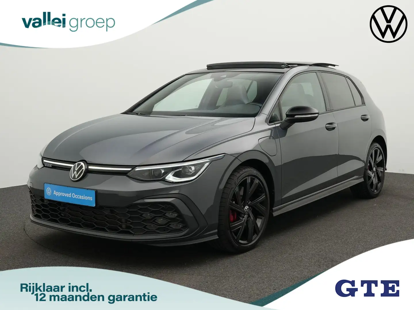 Volkswagen Golf 1.4 245 pk DSG eHybrid GTE | Panoramadak | Trekhaa Grijs - 1