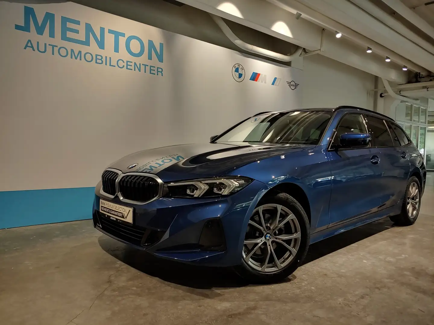 BMW 318 i DAB LED Pano.Dach Komfortzg. Tempomat Shz Blau - 2