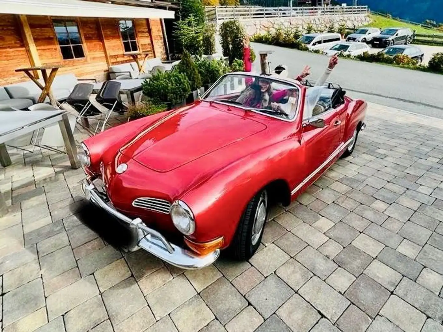 Volkswagen Karmann Ghia 1500 Cabriolet Rot - 1