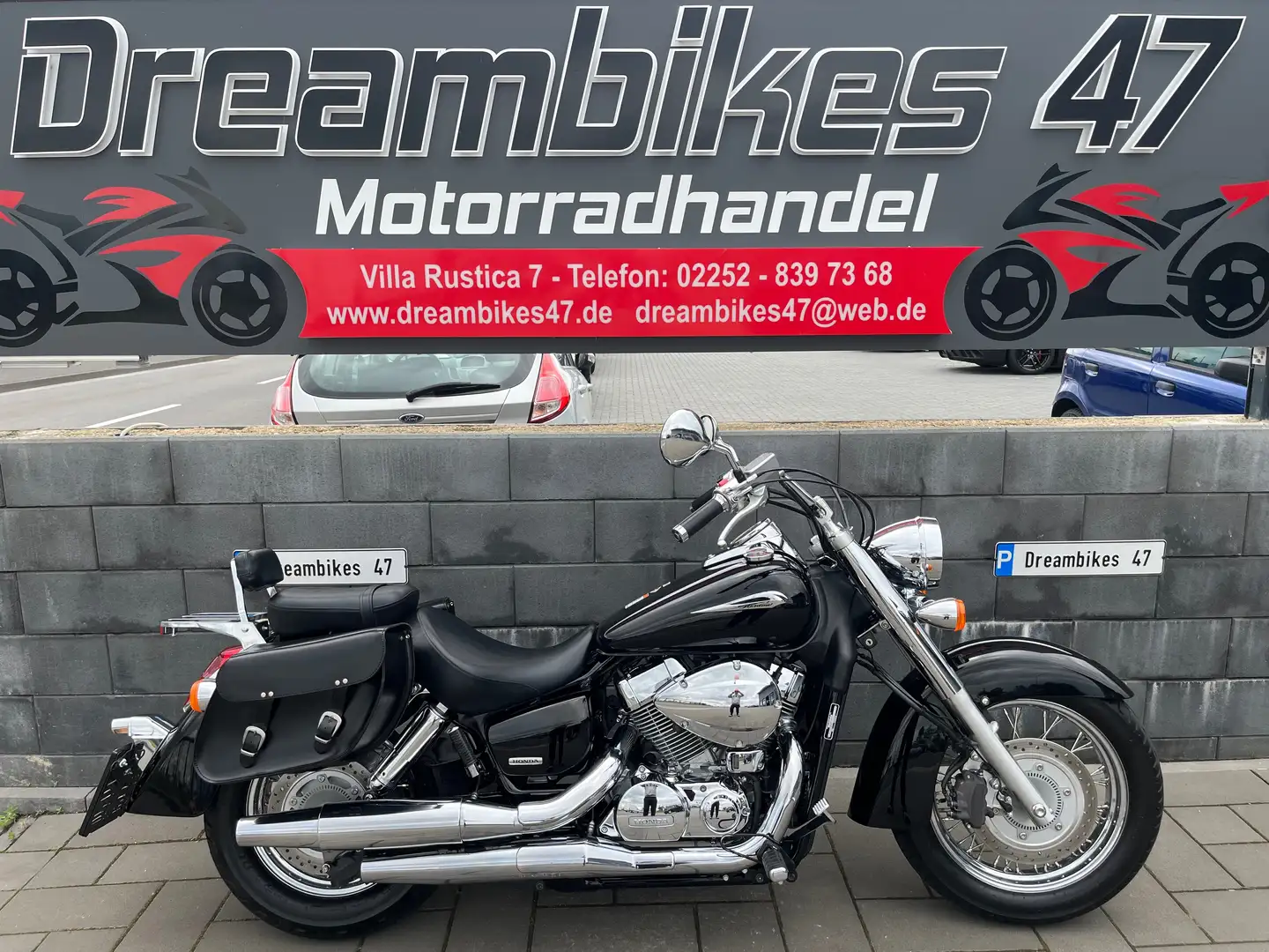 Honda VT 750 CLASSIC**NEUZUSTAND**HU, INSPEKTION NEU**SISSYBAR Schwarz - 1