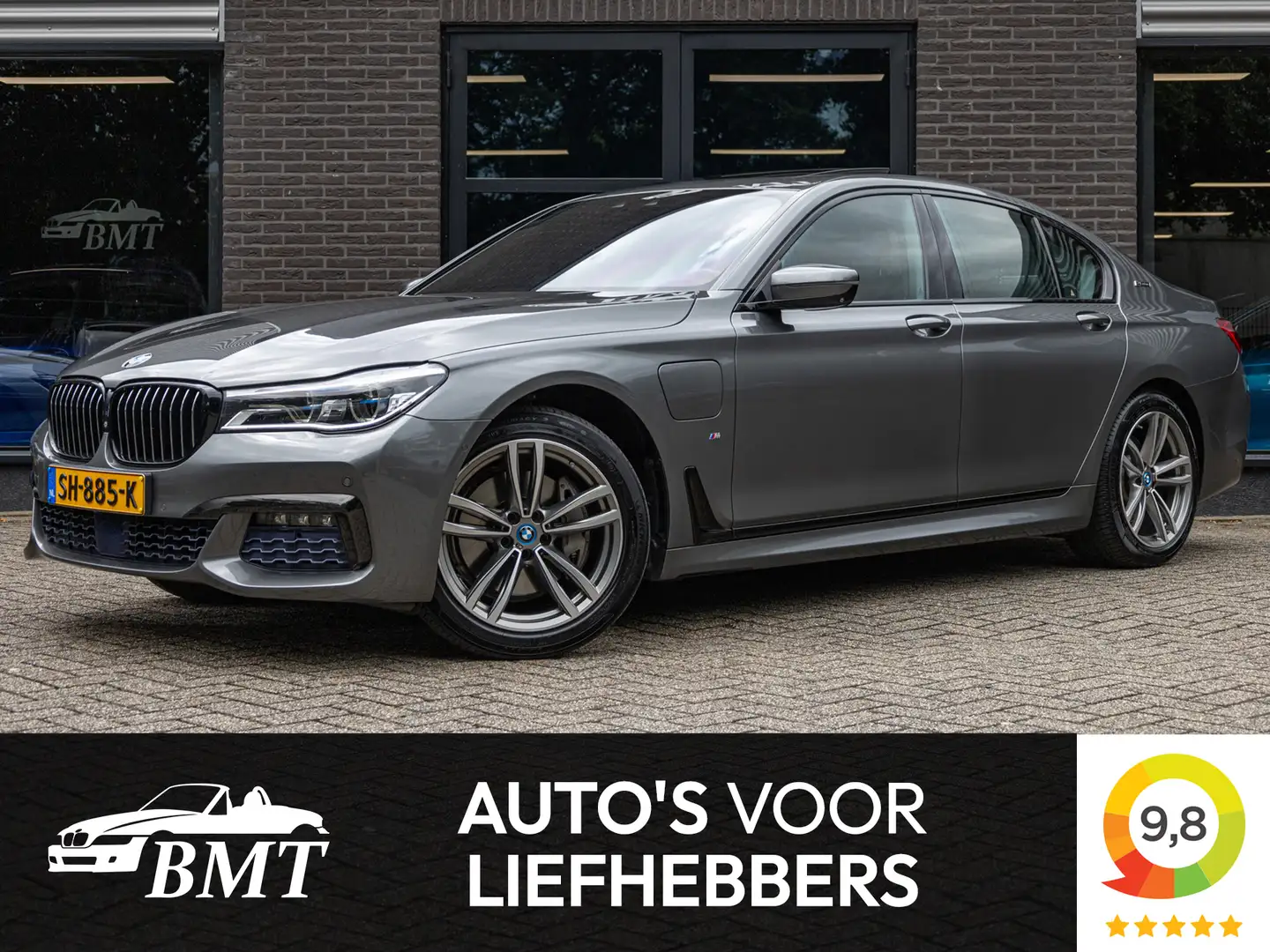 BMW 740 740e G11 iPerformance M Sport / Head-up / Laser / Grijs - 1