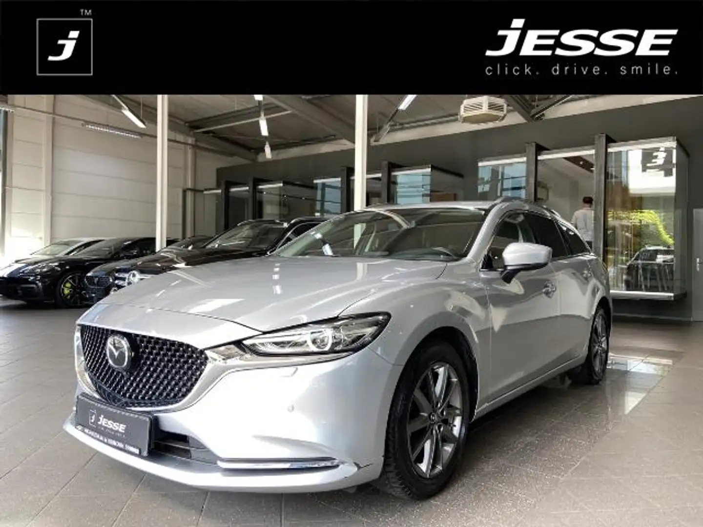 Mazda 6 2.0 Exclusive-Line LED ACC Navi Bose R.Cam Silber - 1