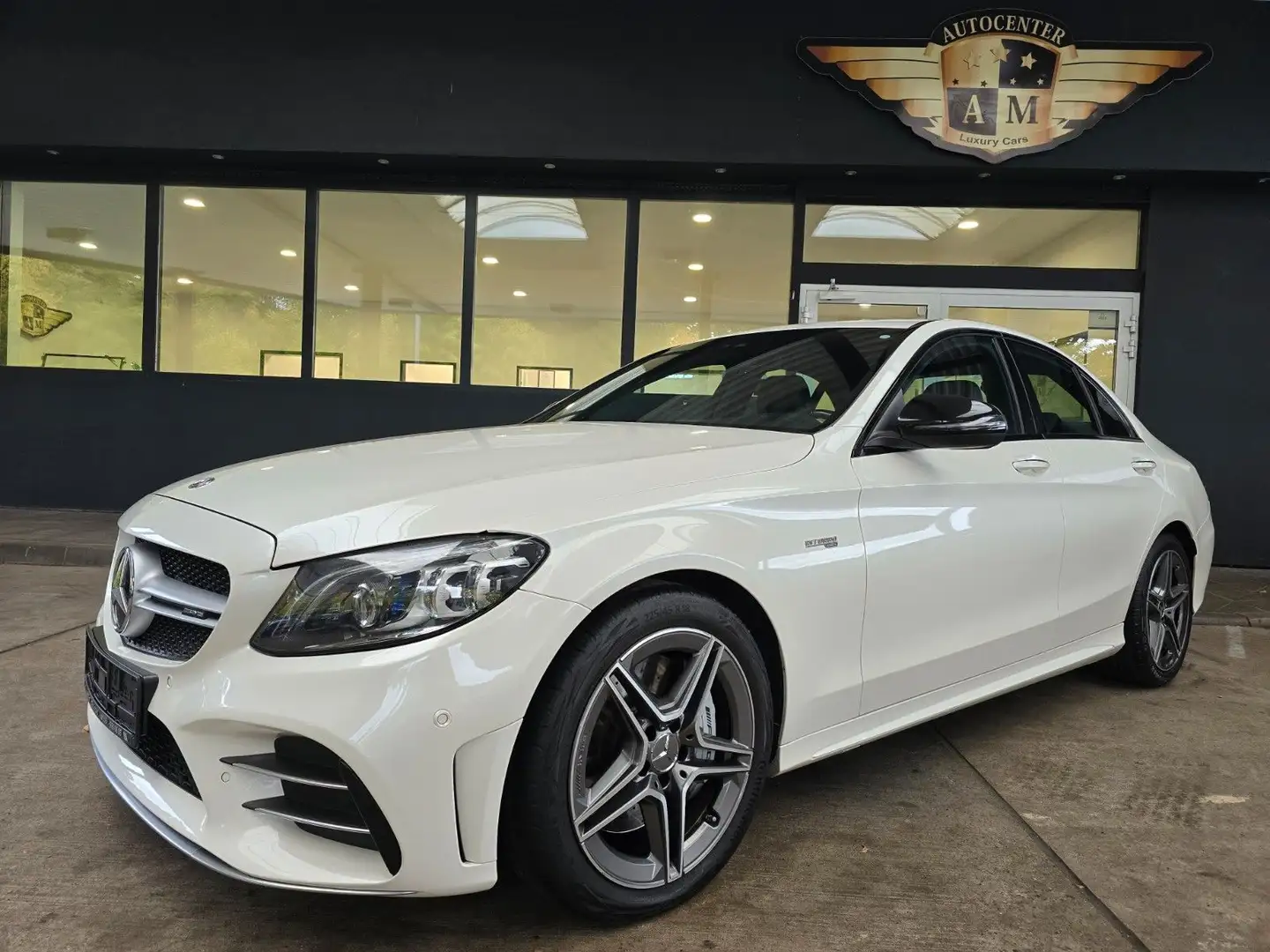 Mercedes-Benz C 43 AMG 4Matic Lim. Designo-Weiss/LEDER/SSD/LED Weiß - 1