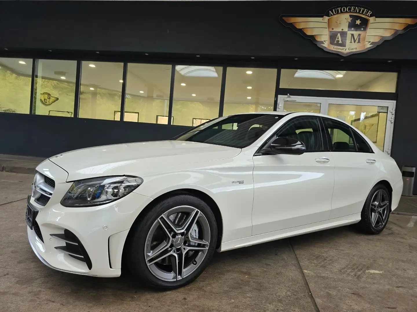 Mercedes-Benz C 43 AMG 4Matic Lim. Designo-Weiss/LEDER/SSD/LED Weiß - 2