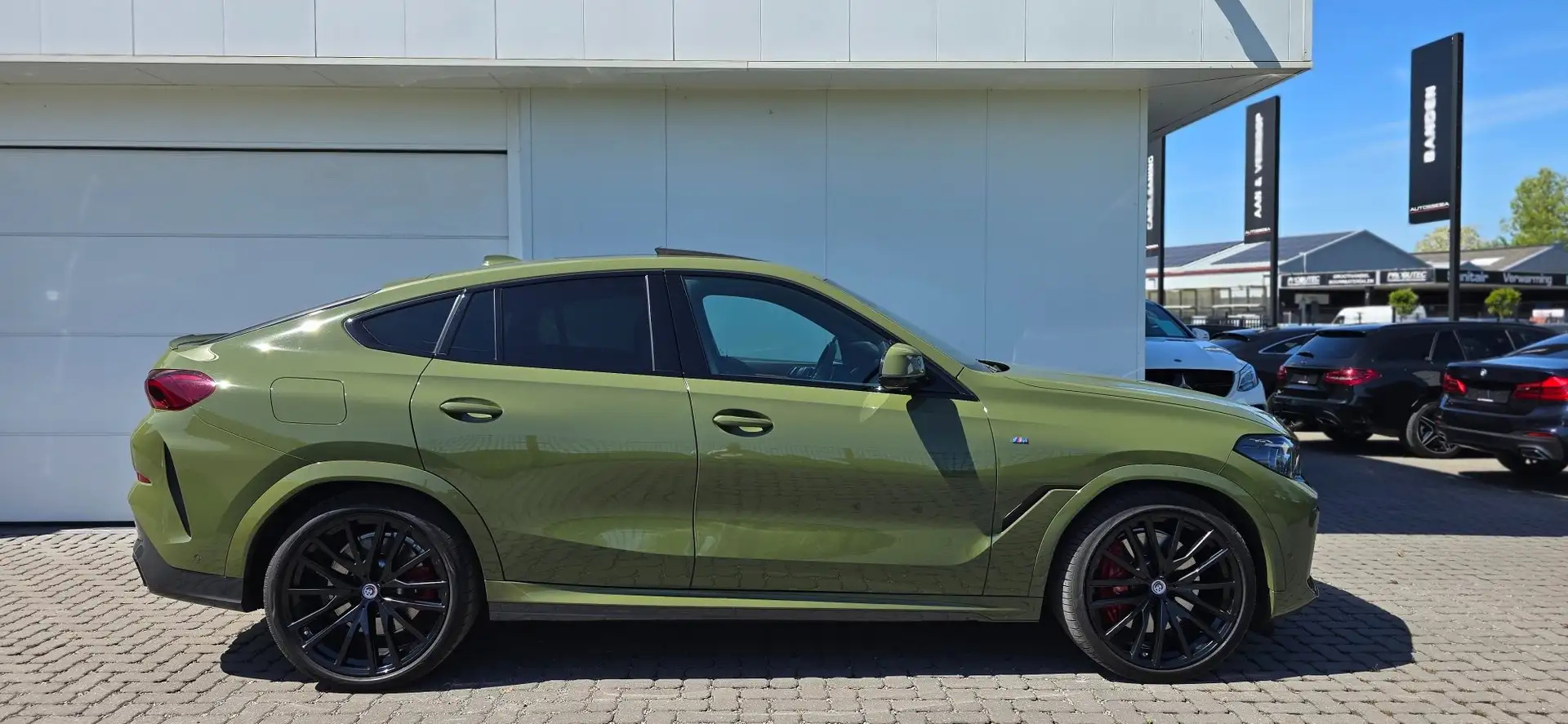 BMW X6 dAS xDrive40 M-PACK **EXCLUSIVE STAAT*** Groen - 2