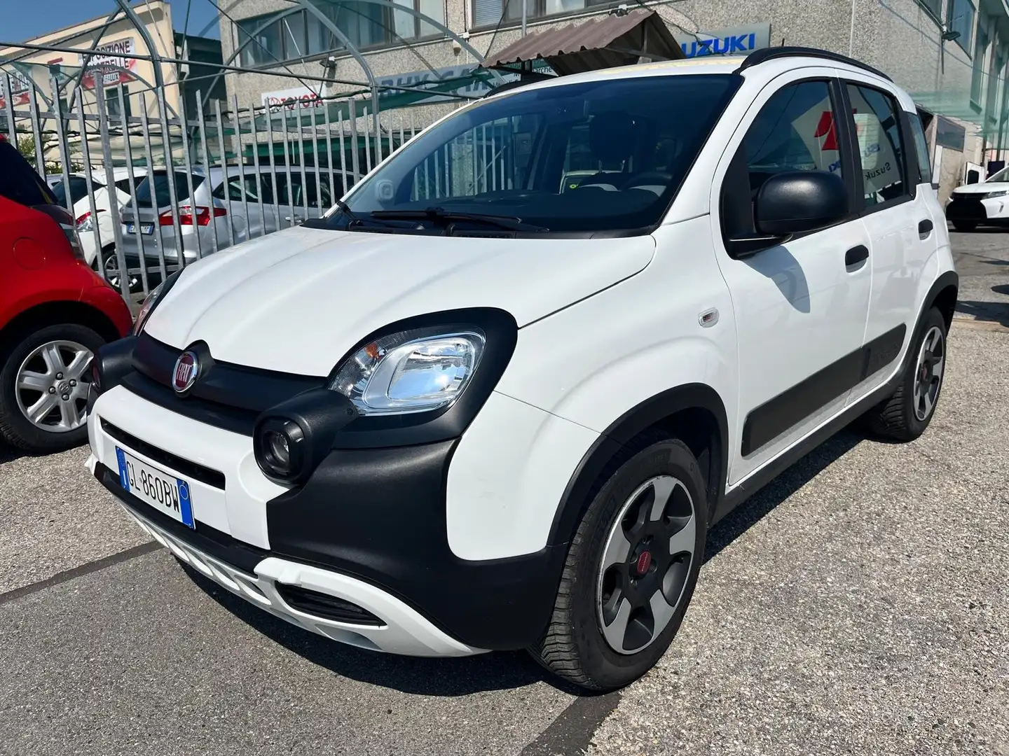 Fiat Panda 1.0 firefly hybrid  Cross Bianco - 1