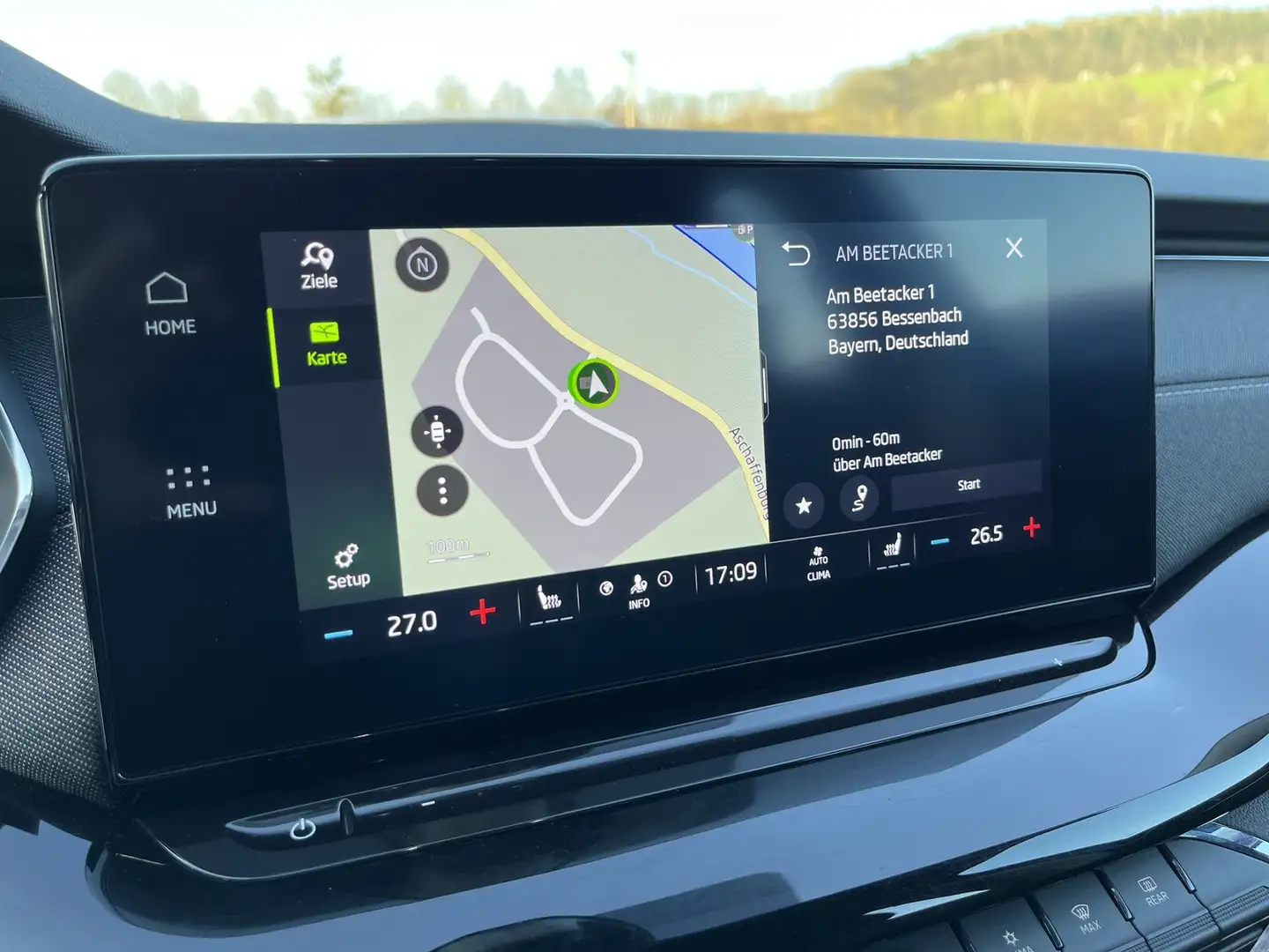 Skoda Octavia 2,0 TDI DSG Style Combi + Navigation + ACC + Voll Blau - 2