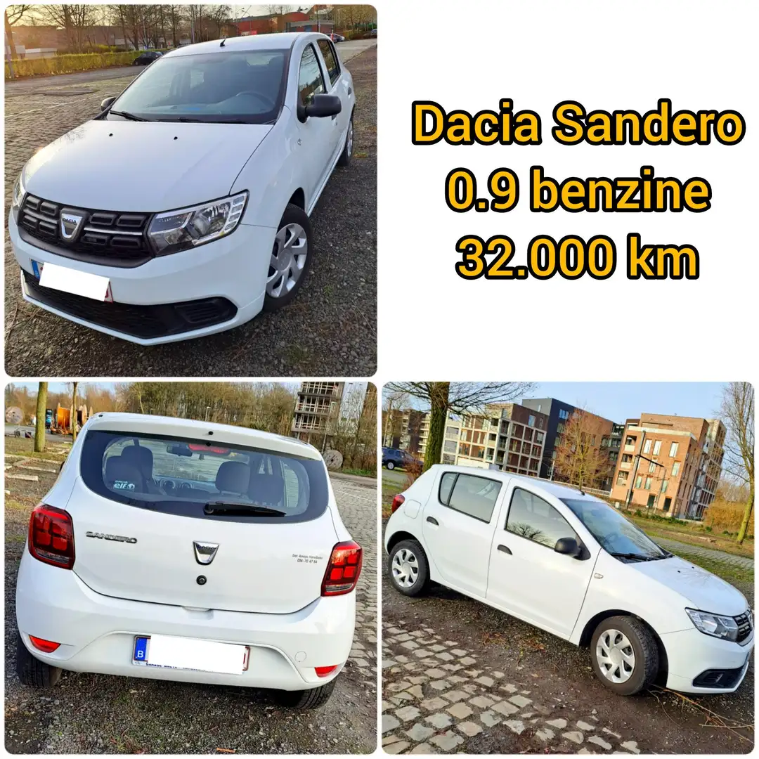 Dacia Sandero Sandero SCe 75 Laureate Blanc - 1