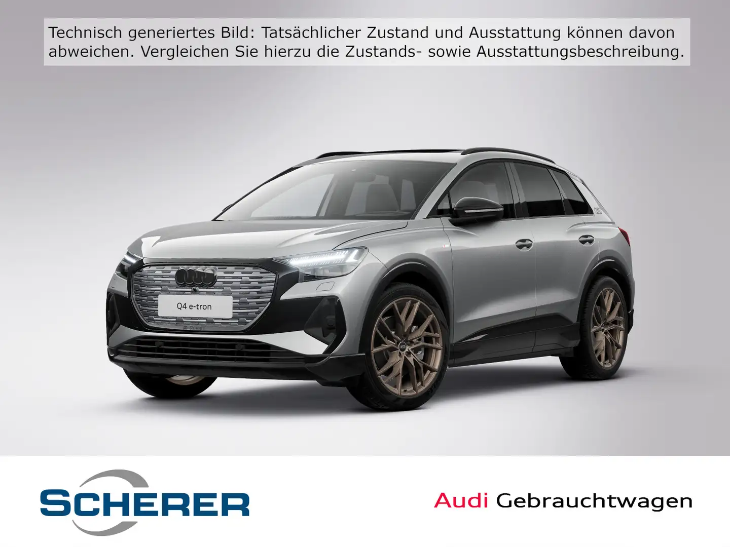Audi Q4 e-tron 50 e-tron quattro 220 kW Grau - 1