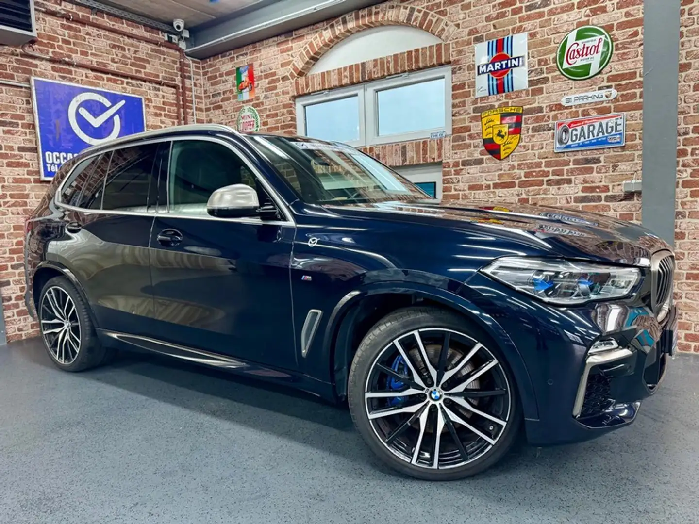 BMW X5 M X5 M50dA 3.0 400cv Auto Cuir/AttRem/ToitO+P Zwart - 1