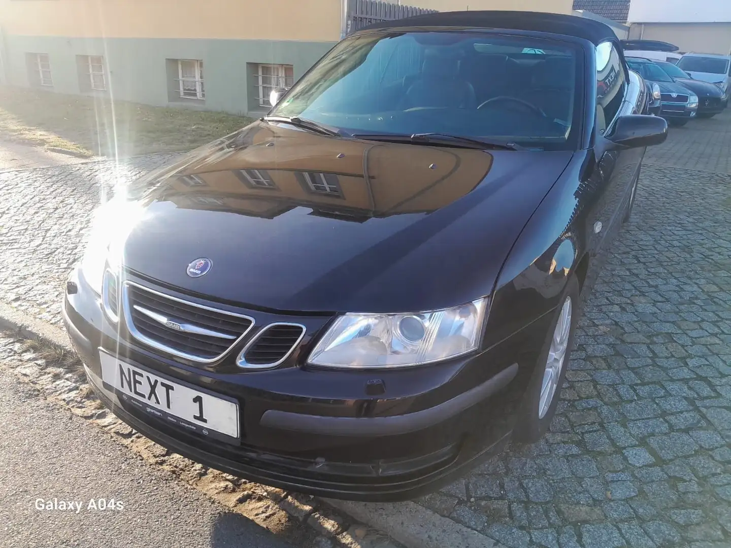 Saab 9-3 1.8t Linear Cabriolet Leder Klima Zv /Fb Fekete - 1