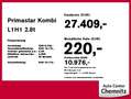 Nissan Primastar Kombi L1H1 2.8t TEKNA LED/Navi/PDC/LM Grigio - thumbnail 4