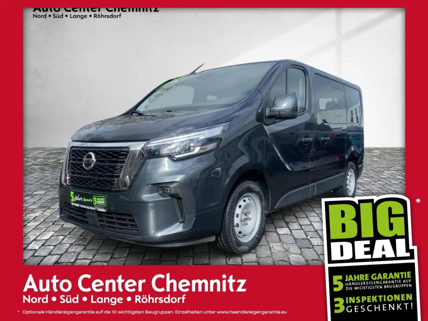 Nissan Primastar Kombi L1H1 2.8t TEKNA LED/Navi/PDC/LM Grigio - 1