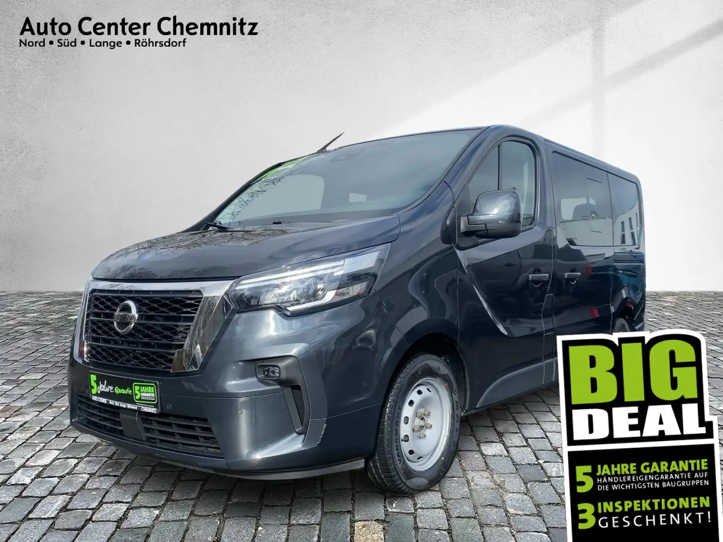 Nissan Primastar Kombi L1H1 2.8t TEKNA LED/Navi/PDC/LM Grau - 1