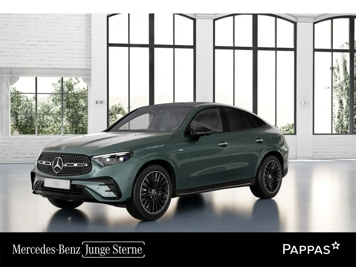 Mercedes-Benz GLC 300 de 4MATIC Coupé mit EQ Hybrid Technologie Silber - 1