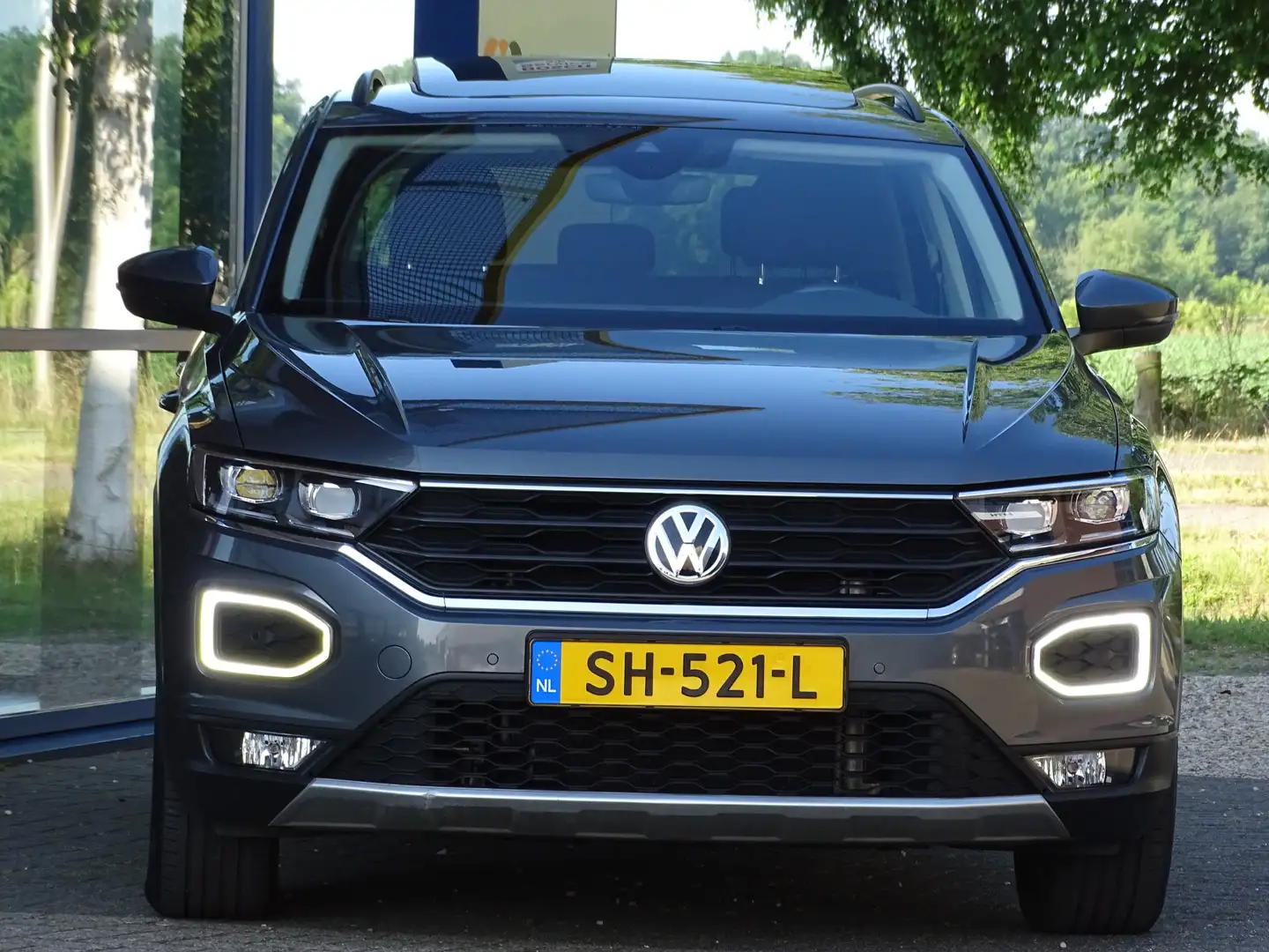 Volkswagen T-Roc 1.5 TSI Style TREKHAAK OPEN DAK Gris - 2
