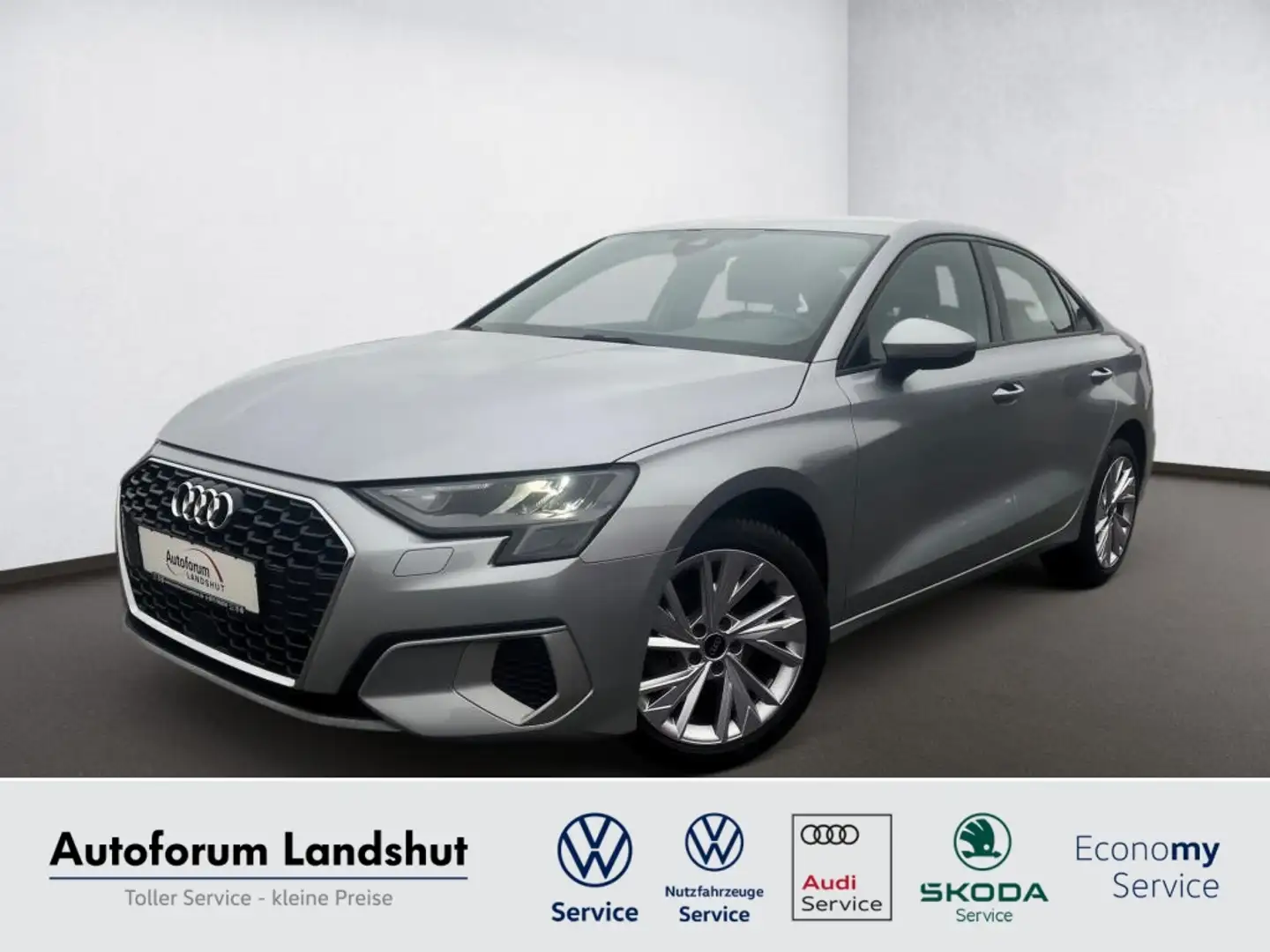 Audi A3 30 TFSI Limousine advanced LED/MMI+/VIRT/ACC Argent - 1