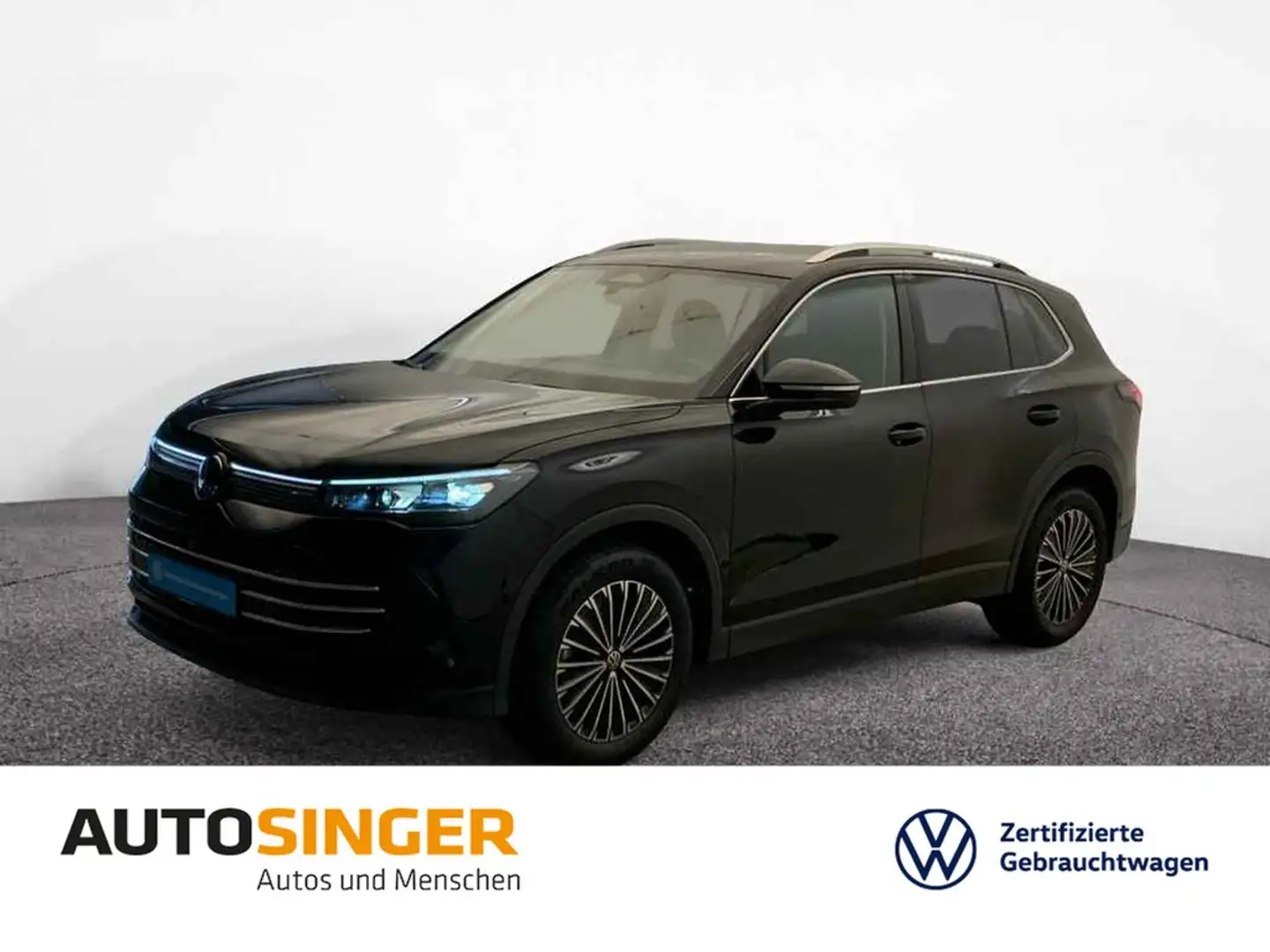 Volkswagen Tiguan Elegance 1.5 eTSI DSG *IQ-L*AHK*ACC*360* Schwarz - 1