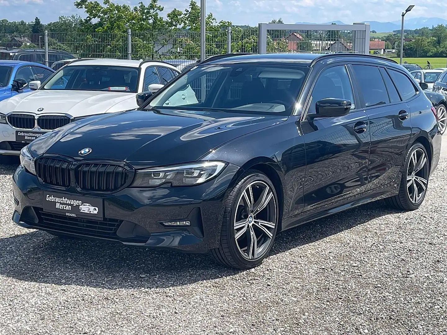 BMW 320 d xDrive Touring Aut. Negro - 1