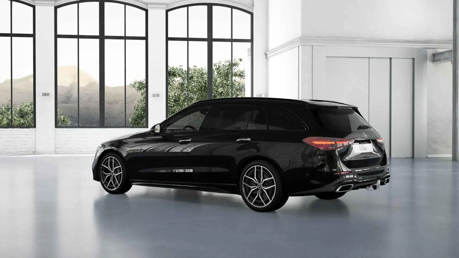 Mercedes-Benz C 180 Estate AMG Line crna - 2