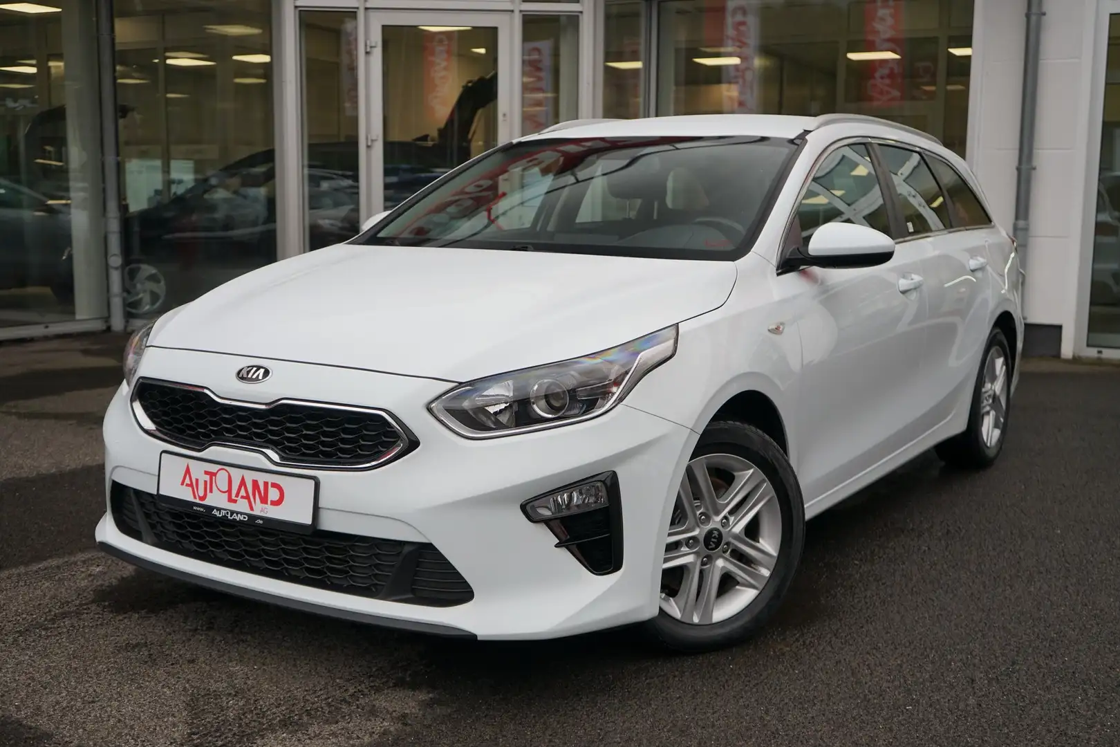 Kia Ceed SW / cee'd SW Ceed SW 1.4 T-GDI Klimaaut. Navi Sitzheizung DAB Blanc - 2