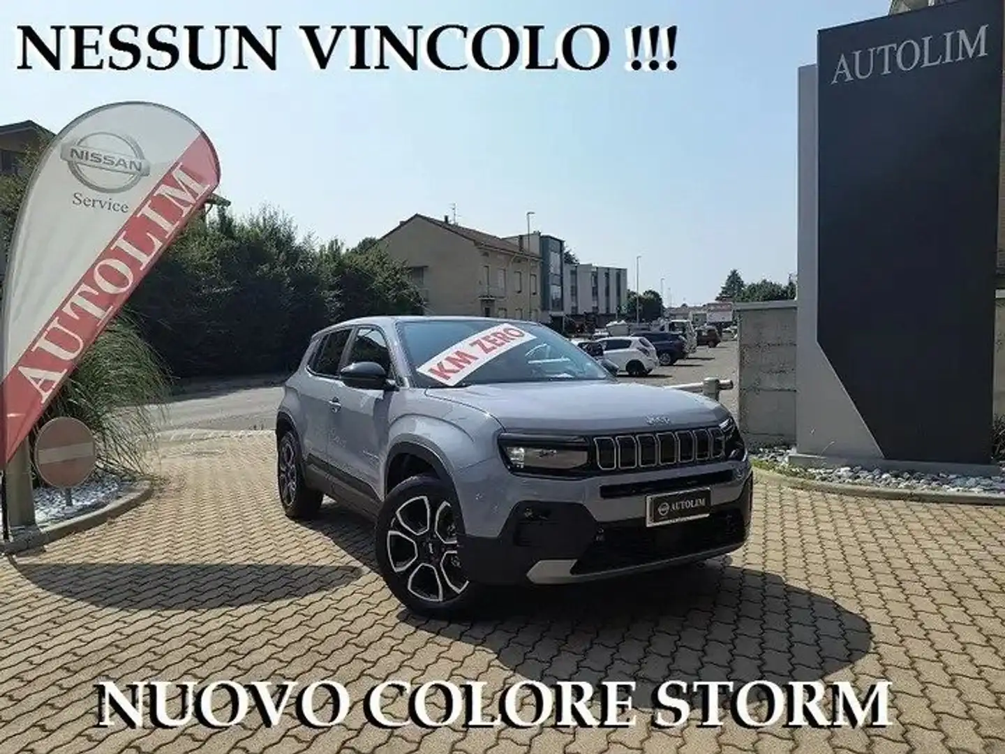 Jeep Avenger 1.2  MHEV Summit  100cv edct6 NO VINCOLI FINANZIAM Grigio - 1
