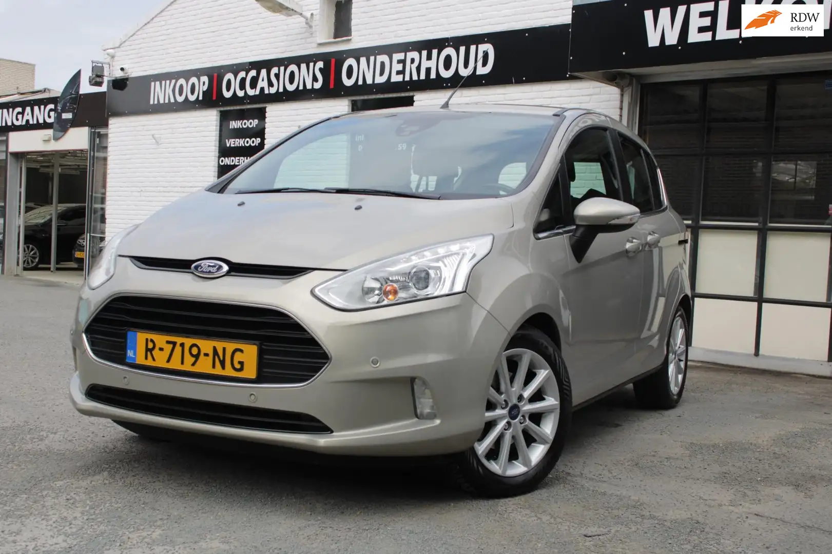 Ford B-Max 1.6 TI-VCT Titanium Automaat | Airco | Elec ramen Bruin - 1
