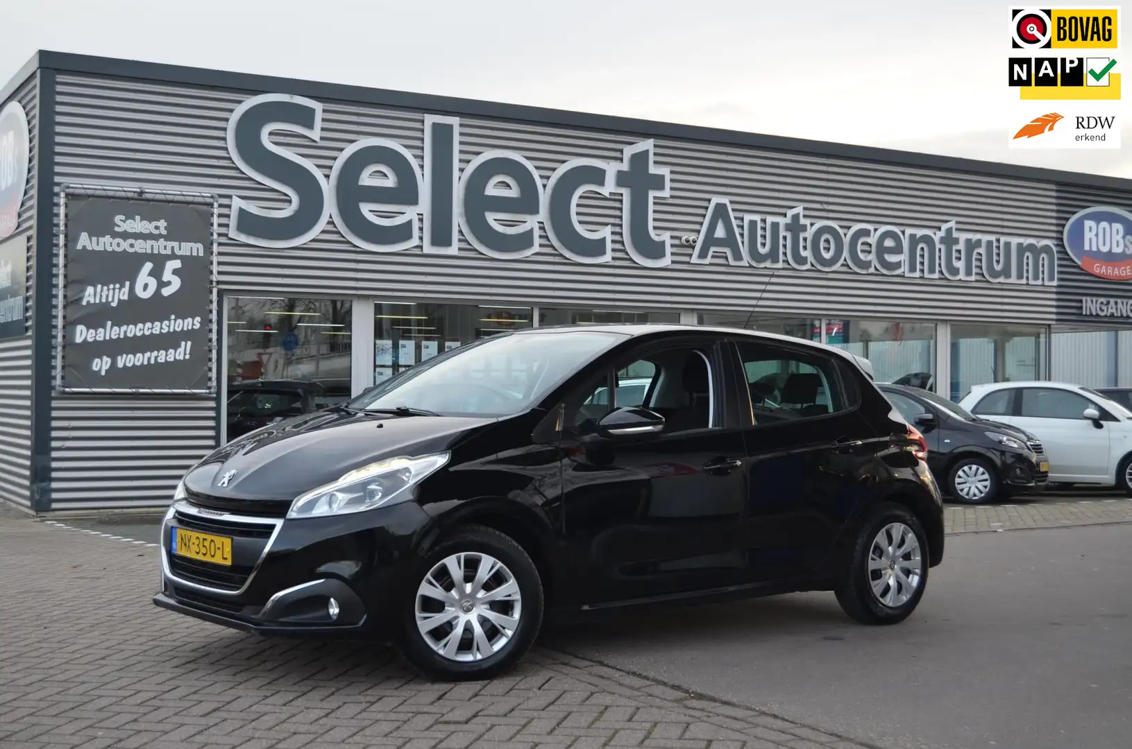 Peugeot 208 1.2 PureTech Blue Lion|NW.DISTRB.|DEALER ONDERH.|C Noir - 1