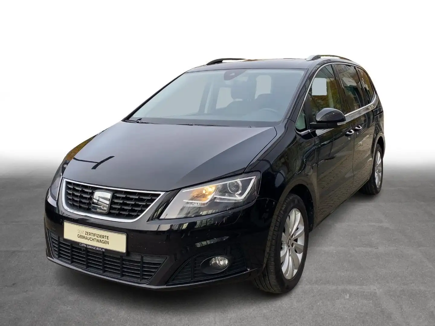 SEAT Alhambra 2.0 TDI DSG Style Pano Navi ACC PDC Nero - 2
