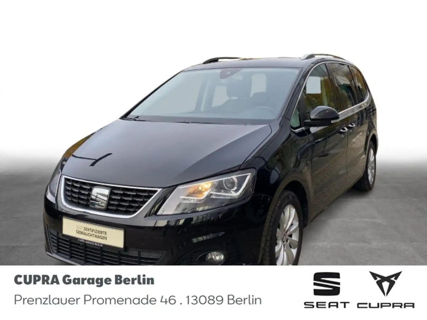 SEAT Alhambra 2.0 TDI DSG Style Pano Navi ACC PDC Nero - 1