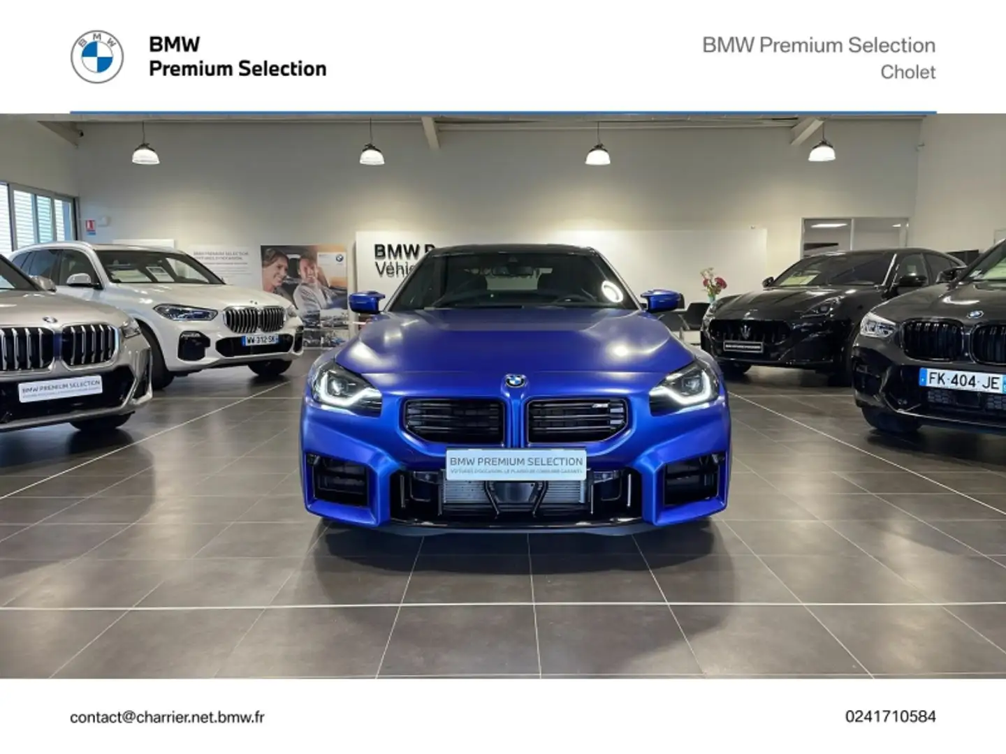 BMW M2 3.0i 460ch BVAS8 Bleu - 2